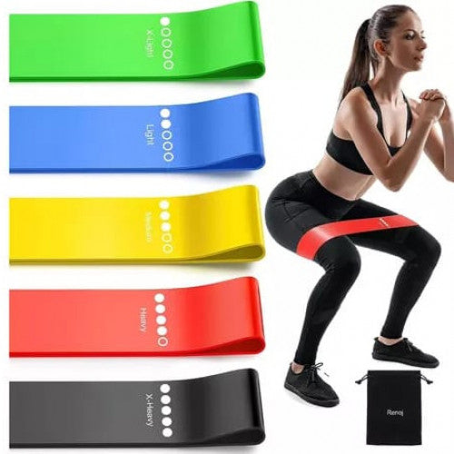 Set de Bandas Elásticas para Gimnasio — Tonifica Todo el Cuerpo